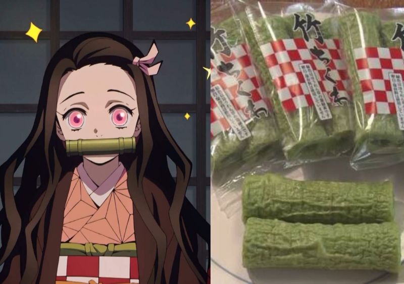 ống tre của Nezuko Kamado phiên bản ăn được ống tre của Nezuko Kamado phiên bản ăn được